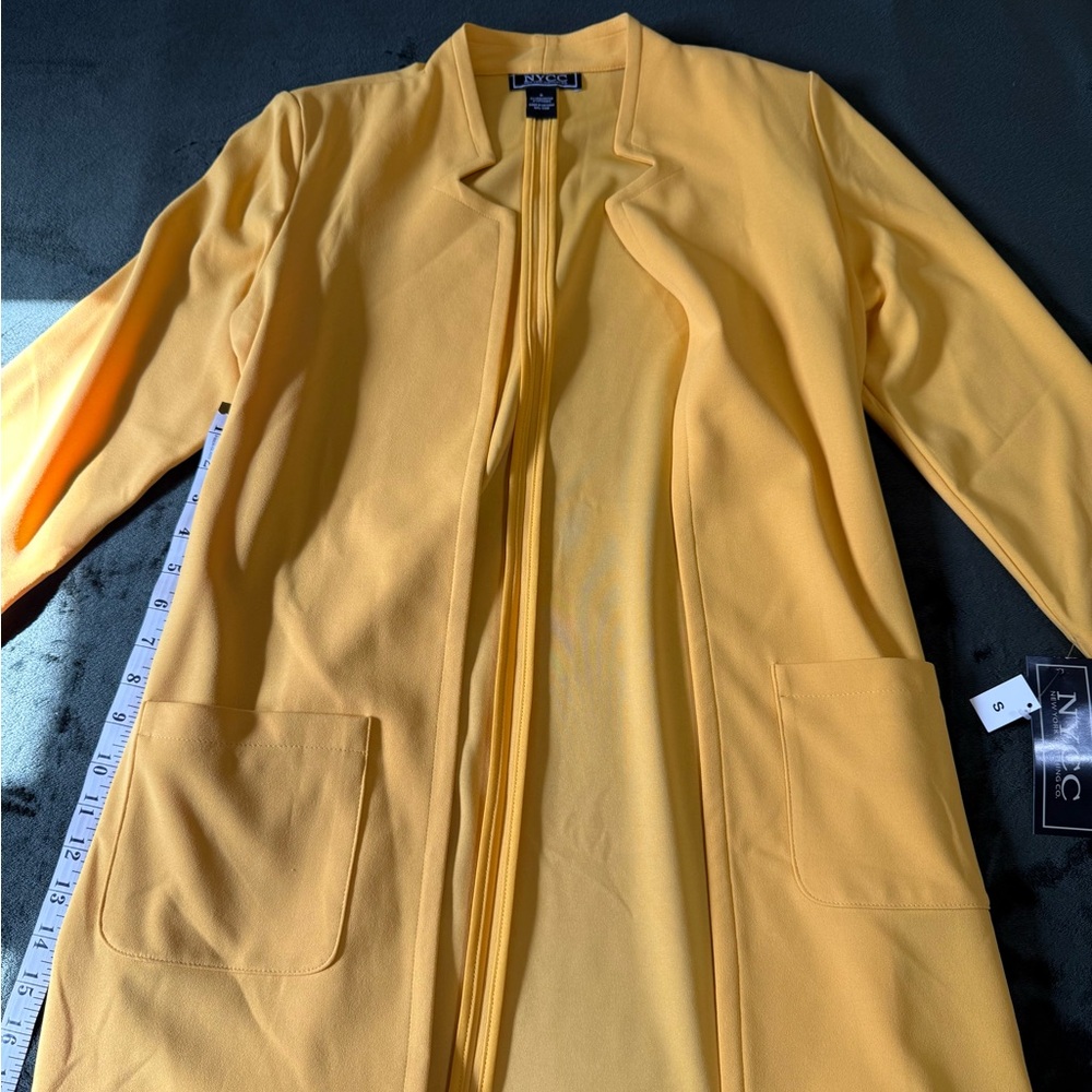 Elegant Yellow Women's Cape by NYC